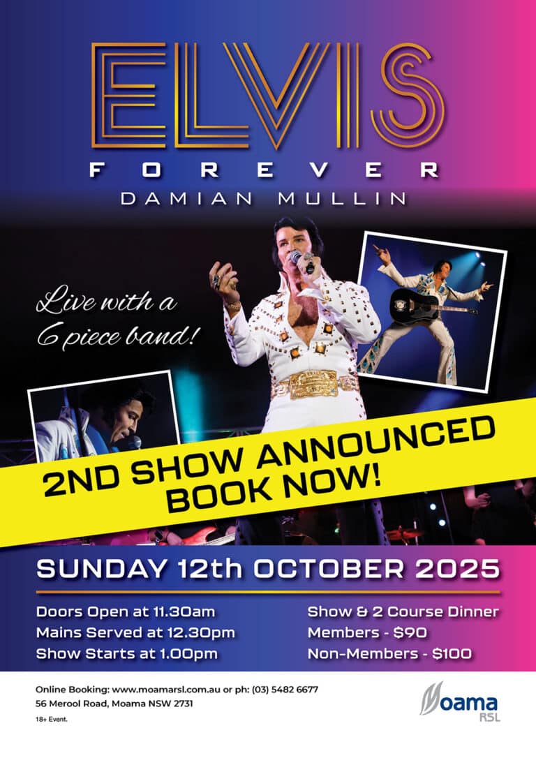 2025 Elvis 2nd Show Poster FB