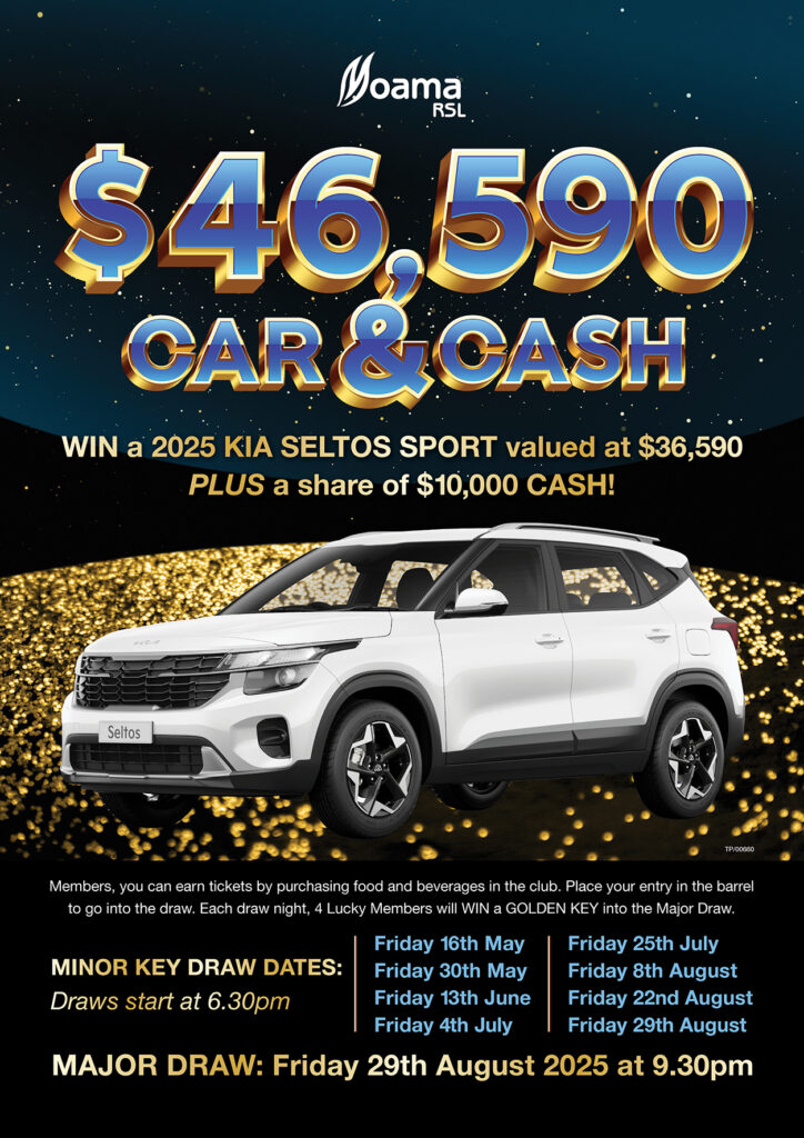 2025 Win a Kia Seltos Sport Poster FB
