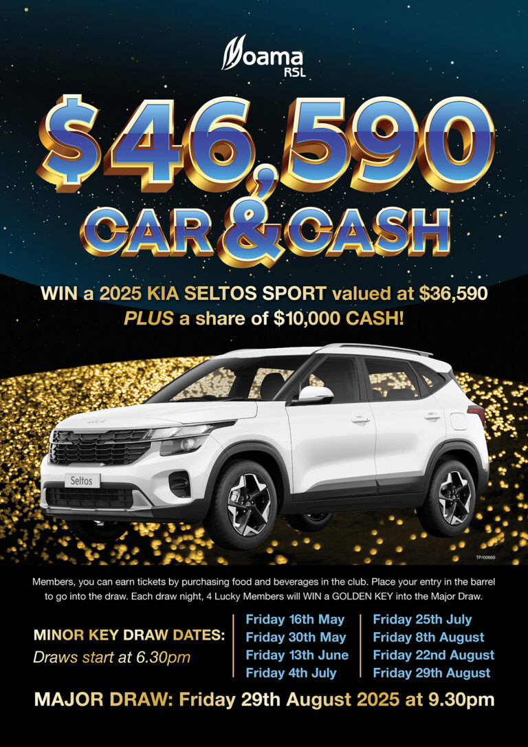 2025 Win a Kia Seltos Sport Poster FB