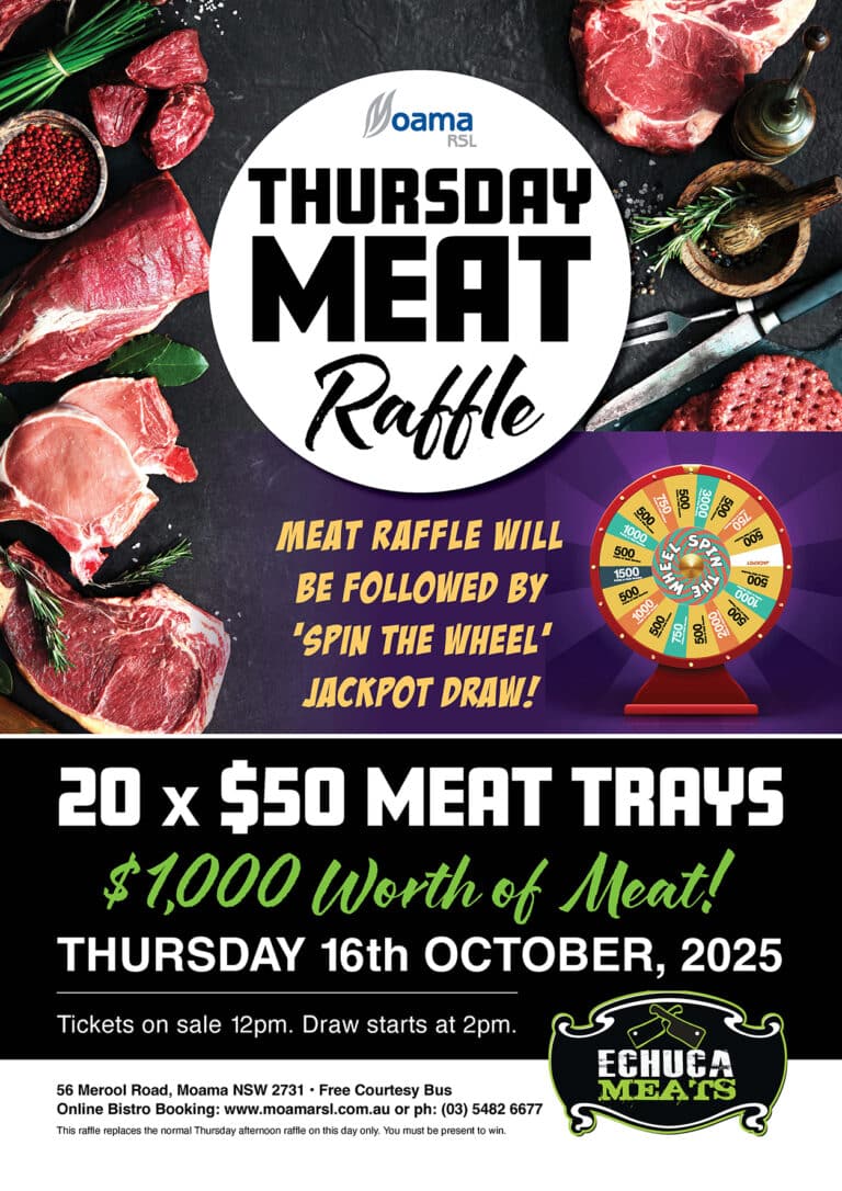 2025 Thursday Meat Raffle Oct16 FB
