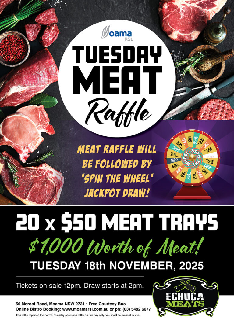 2025 Tuesday Meat Raffle Nov18 FB
