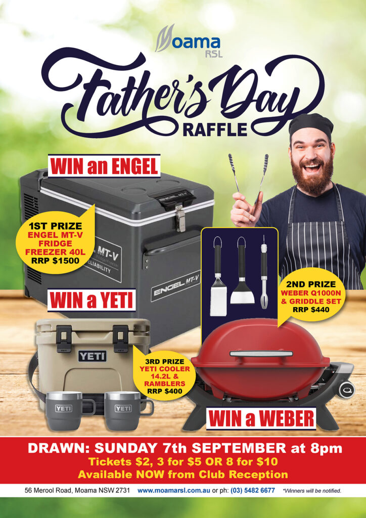 2025 RSL Father's Day Raffle FB