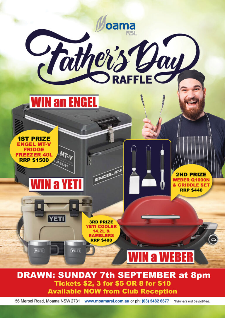 2025 RSL Father's Day Raffle FB