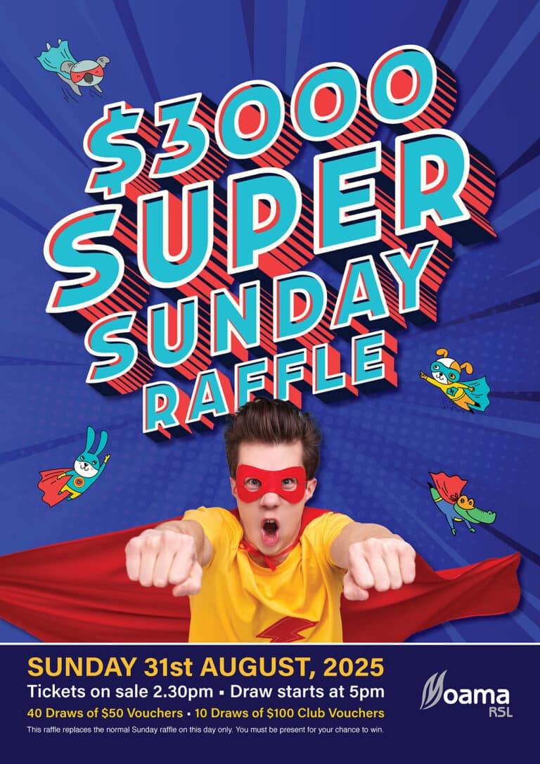 2025 RSL Super Sunday Raffle FB